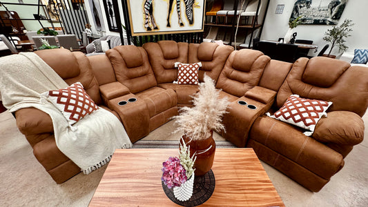 SALA TORONTO CURVA RECLINABLE